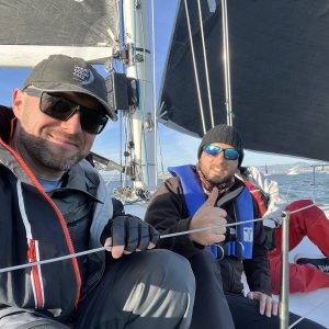 sailing with friends